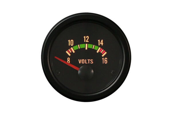 Voltmeeter näidik must TRB